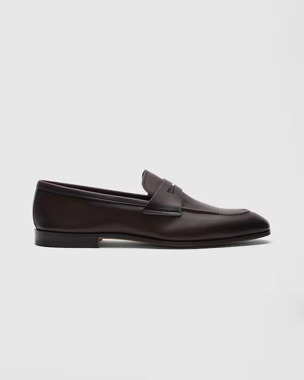 Calfskin Loafer Burnt