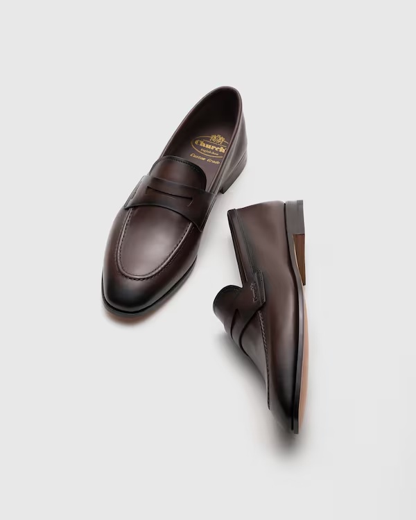 Calfskin Loafer Burnt