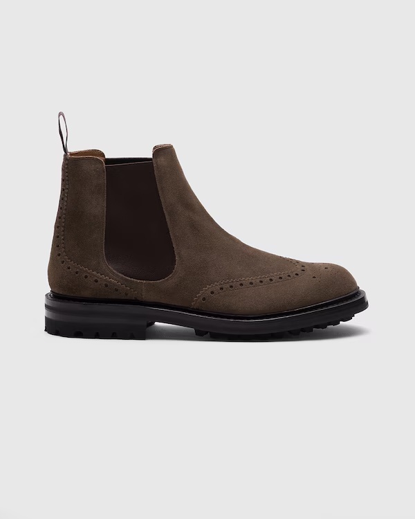 Suede Chelsea Boot Mud