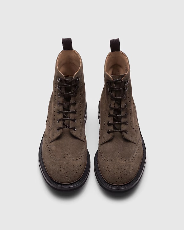Suede Lace-Up Boot Mud 5 Suede Lace-Up Boot Mud
