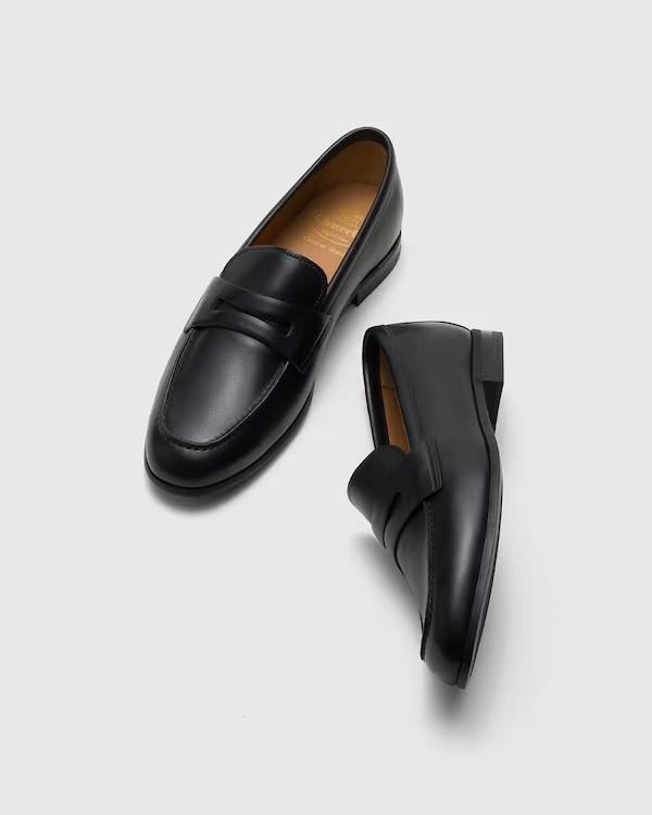 Calfskin Loafer Black