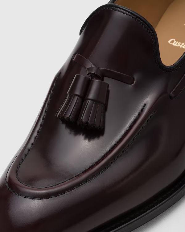Polished Binder Loafer Burgundy