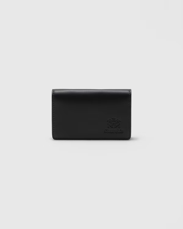 Soft Calfskin Card Holder Black
