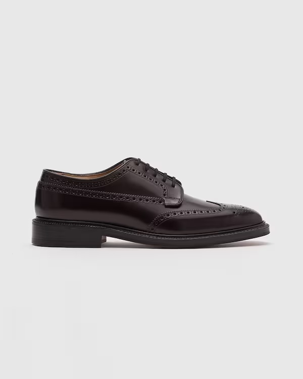Polished Binder Derby Brogue Burgundy