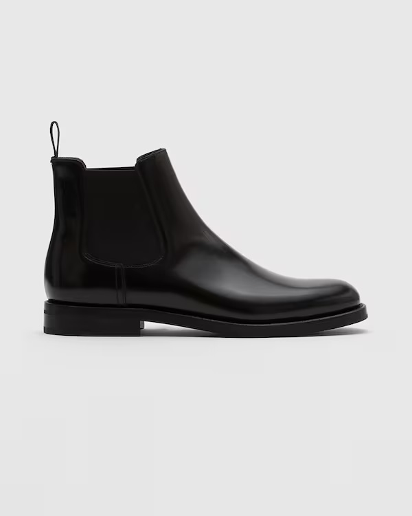 Polished Binder Chelsea Boot Black