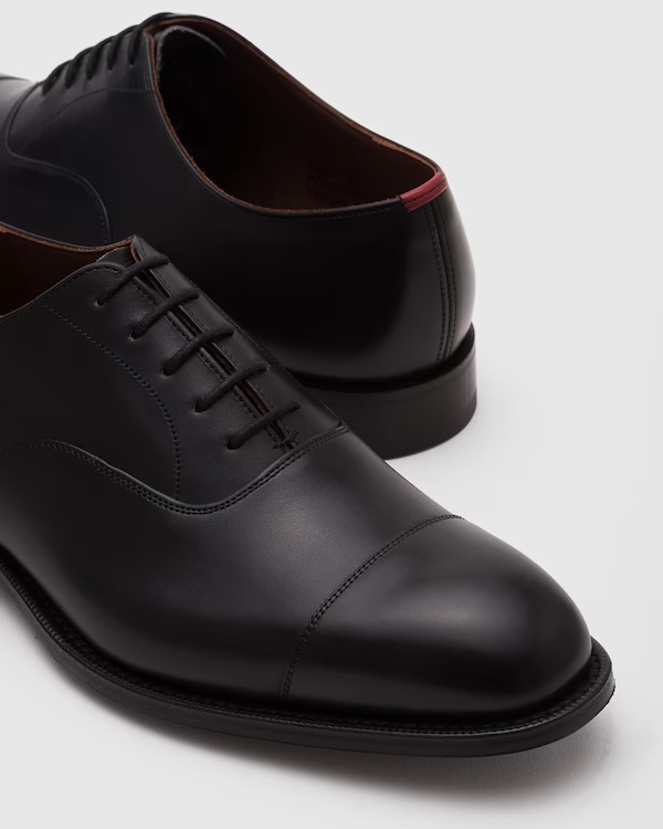 Limited Edition Calf Leather Oxford Black
