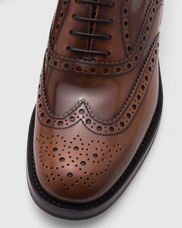 Polished Fumè Oxford Brogue Tabac 3 Polished Fumè Oxford Brogue Tabac