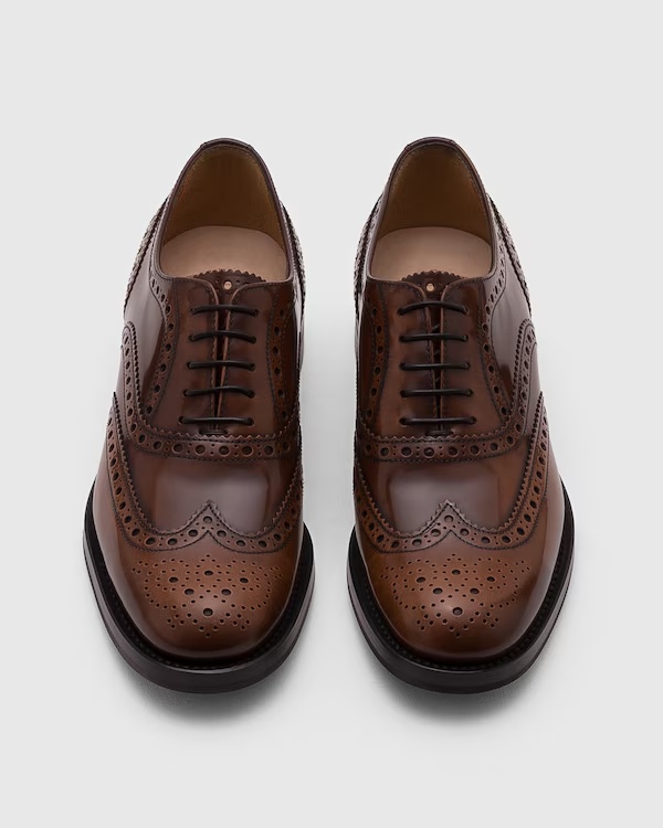 Polished Fumè Oxford Brogue Tabac 5 Polished Fumè Oxford Brogue Tabac
