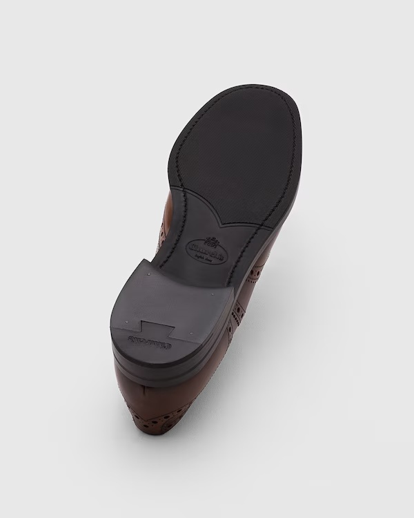 Polished Fumè Oxford Brogue Tabac 6 Polished Fumè Oxford Brogue Tabac