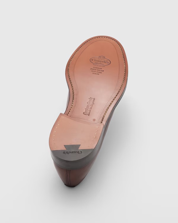 Bleached Calfskin Derby Burnt 6 Bleached Calfskin Derby Burnt