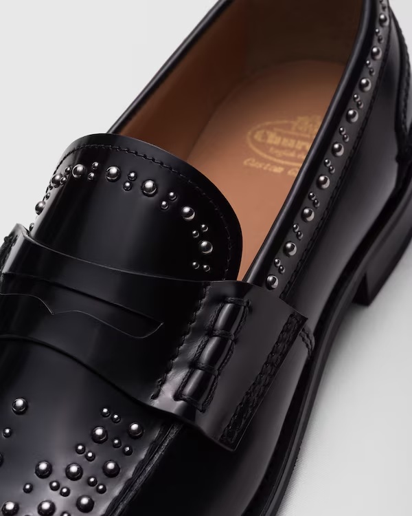 Polished Fumé Loafer Black