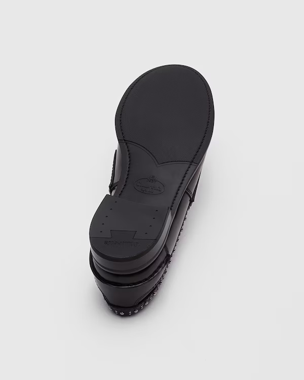 Polished Fumé Loafer Black