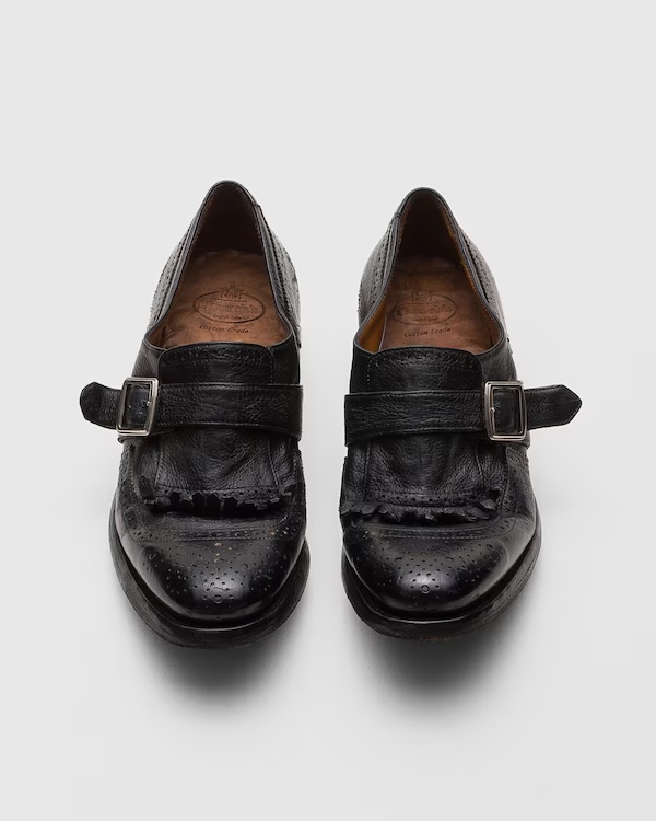 Glacé Calf Monk Strap Black 5 Glacé Calf Monk Strap Black