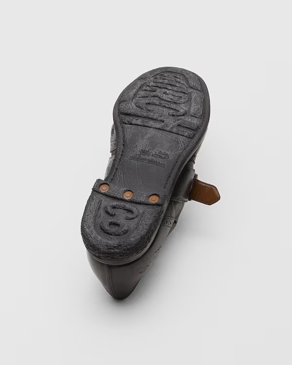 Glacé Calf Monk Strap Black 6 Glacé Calf Monk Strap Black