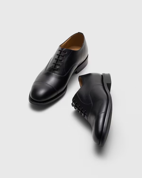 Calfskin Oxford Black