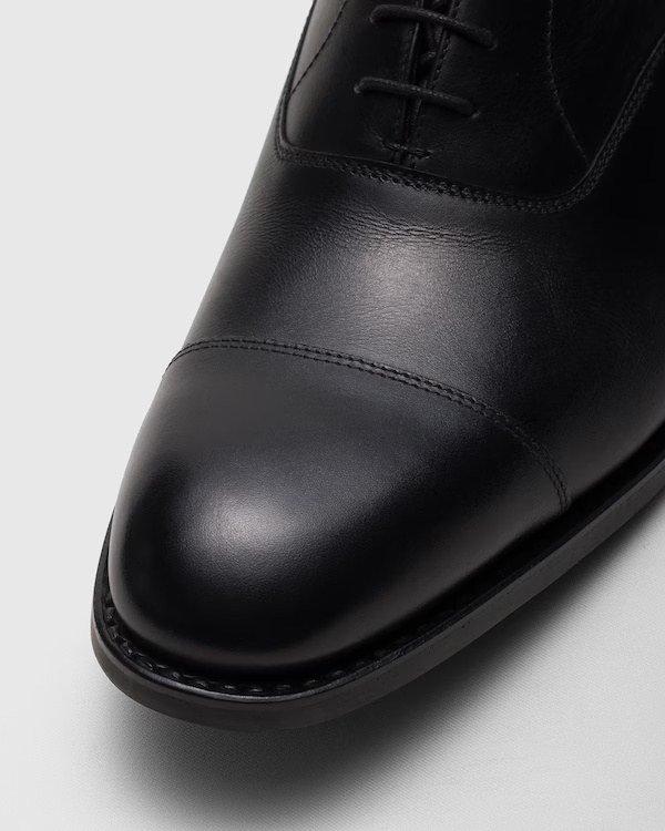 Calfskin Oxford Black