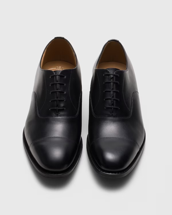 Calfskin Oxford Black