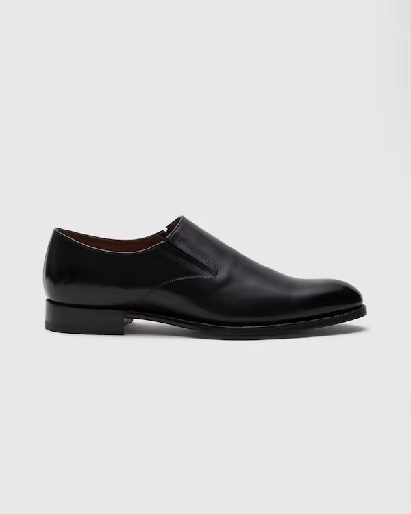Doha Leather Formal Slip-on Black