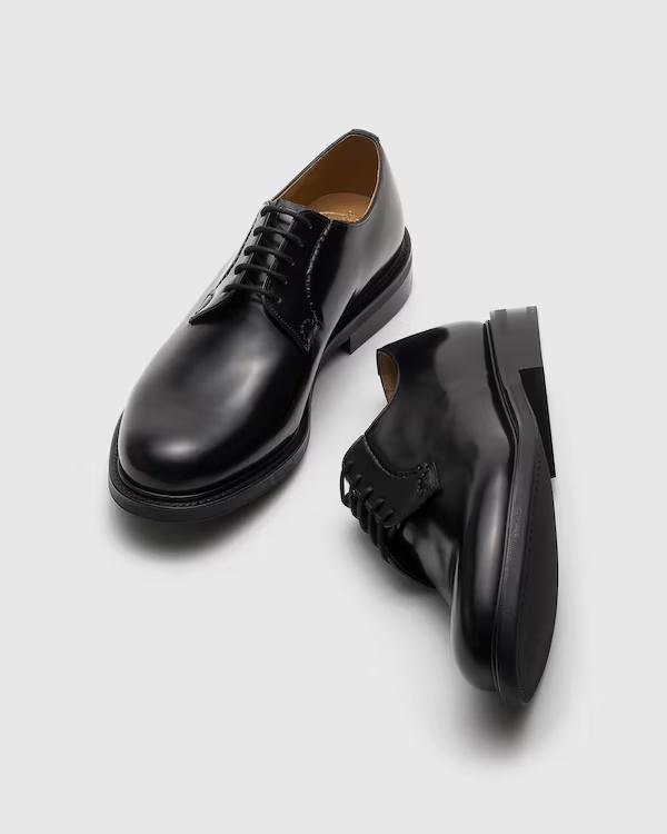 Polished Binder Derby Black