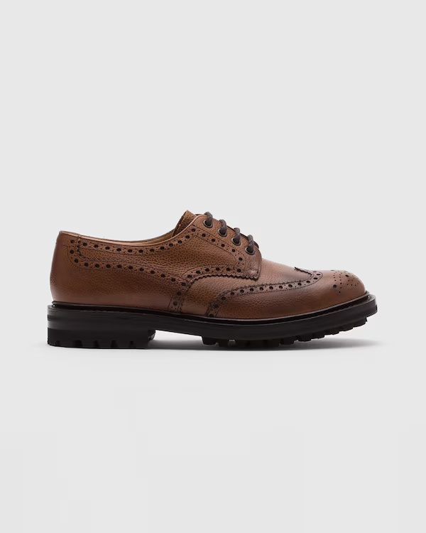 Highland Grain Derby Brogue Walnut
