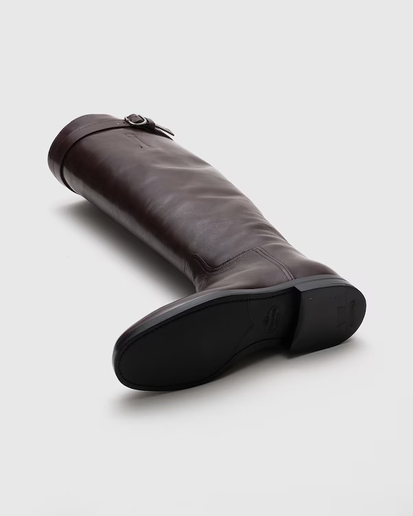 Buffalo Leather Boot Ebony