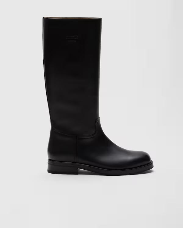 Prestige Calfskin Boot Black