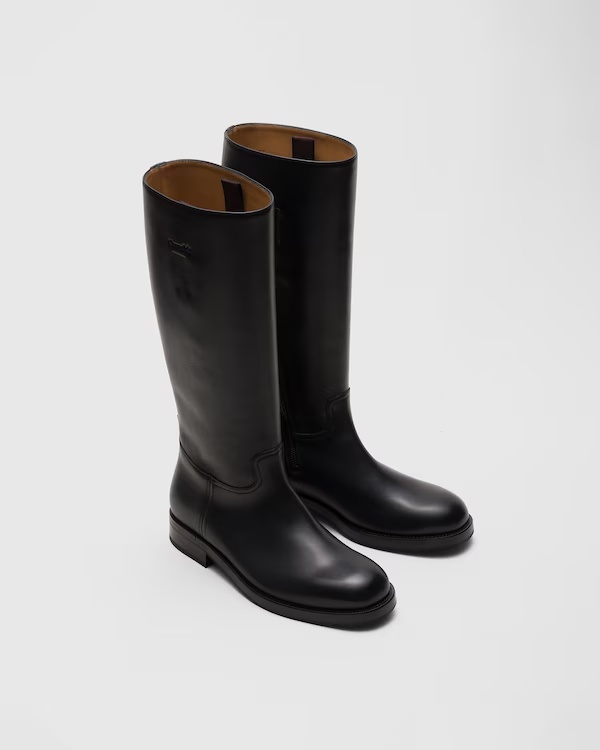 Prestige Calfskin Boot Black