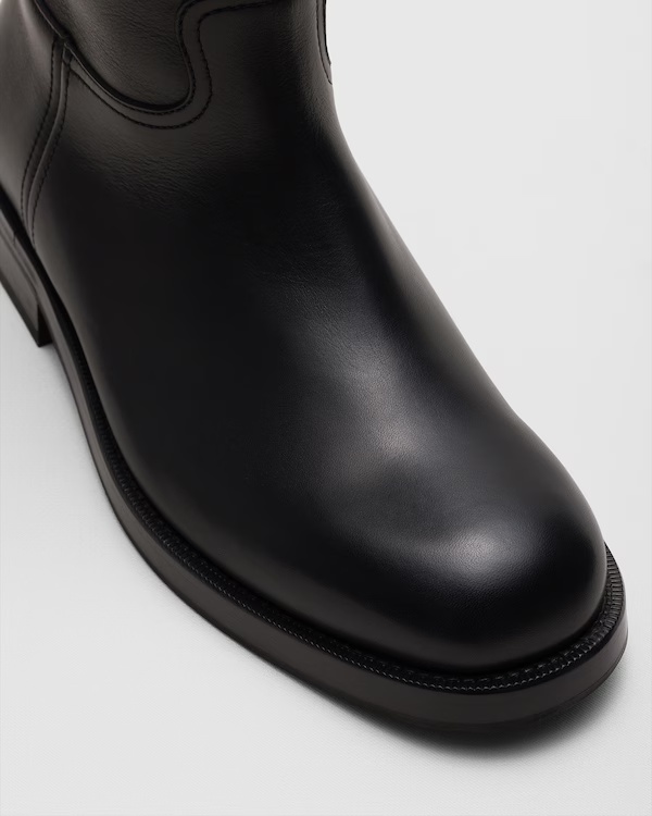 Prestige Calfskin Boot Black