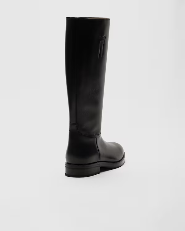Prestige Calfskin Boot Black