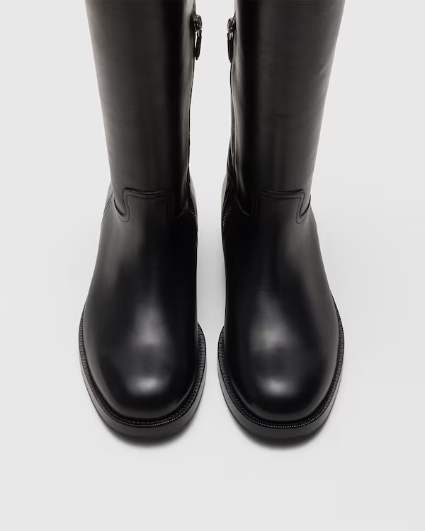 Prestige Calfskin Boot Black