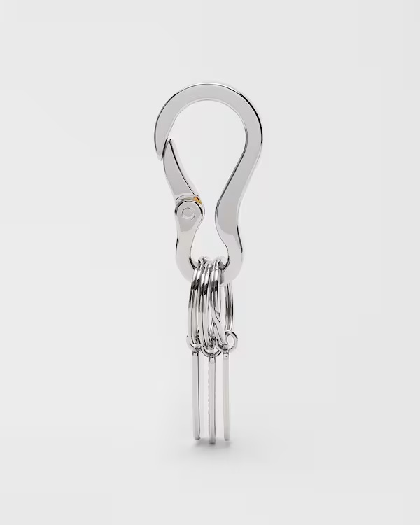 Enameled Steel Charm Black
