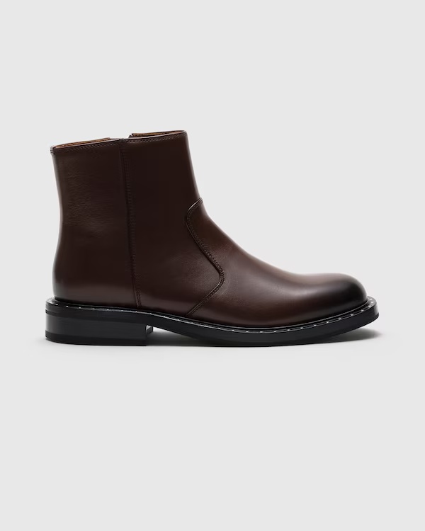 Calfskin Boot Ebony