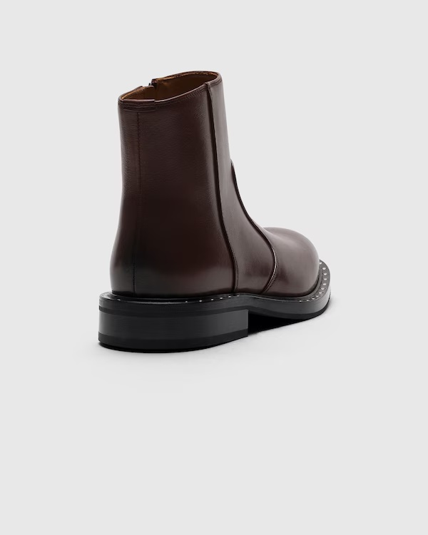 Calfskin Boot Ebony