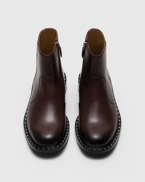 Calfskin Boot Ebony