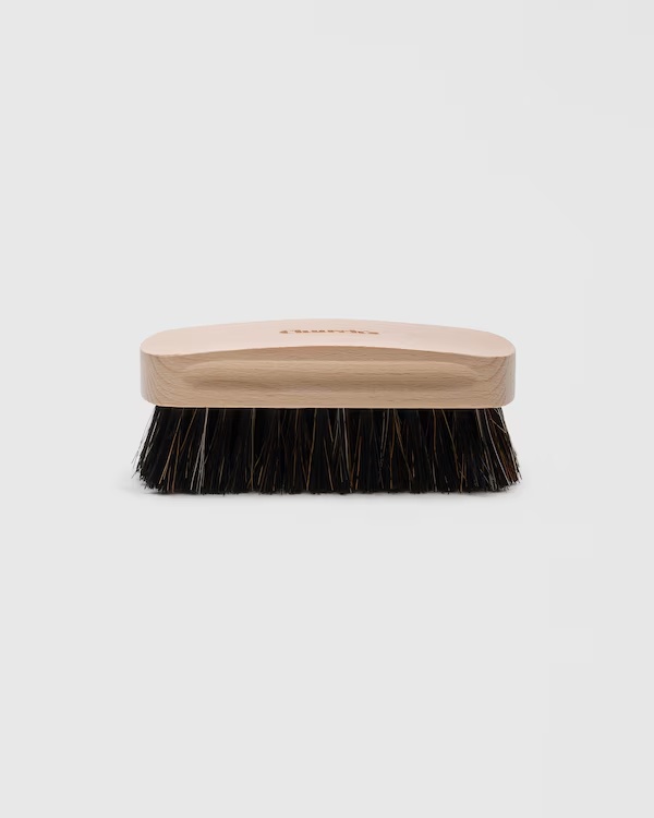 Boar Hair Brush for Nubuck and Suede Neutral