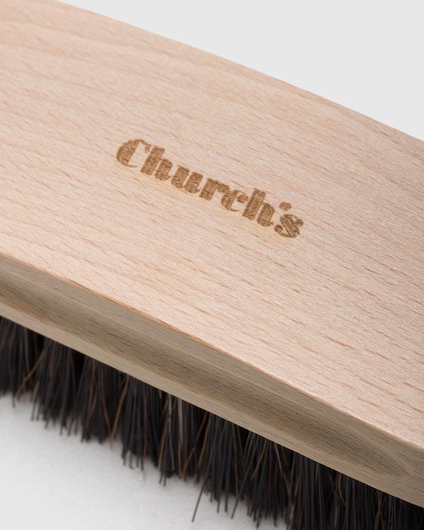 Boar Hair Brush for Nubuck and Suede Neutral