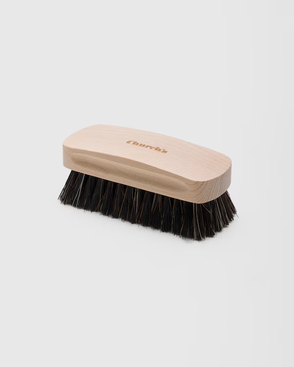 Boar Hair Brush for Nubuck and Suede Neutral