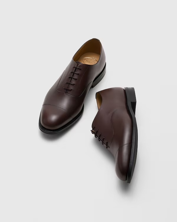Nevada Leather Oxford Ebony