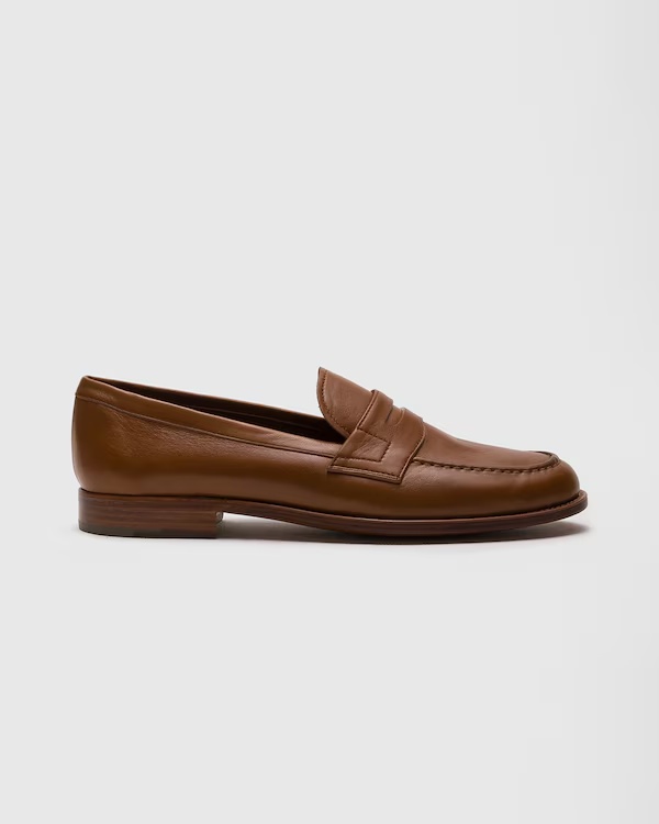 Nappa Leather Loafer Tan