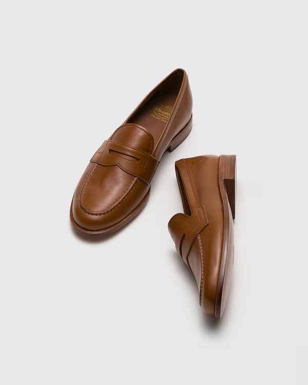 Nappa Leather Loafer Tan 2 Nappa Leather Loafer Tan