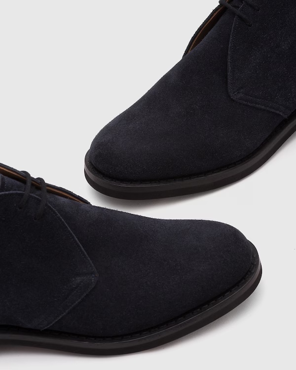 Suede Desert Boot Blue