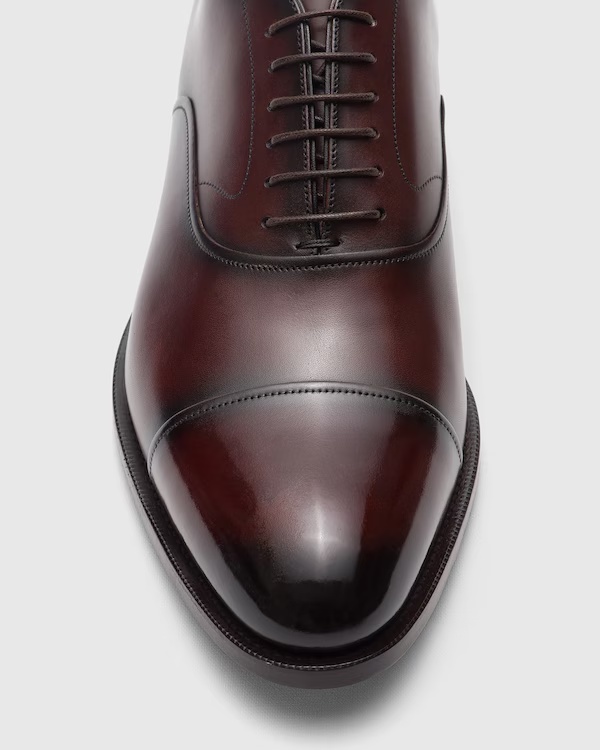 Doha Leather Oxford Burnt 3 Doha Leather Oxford Burnt