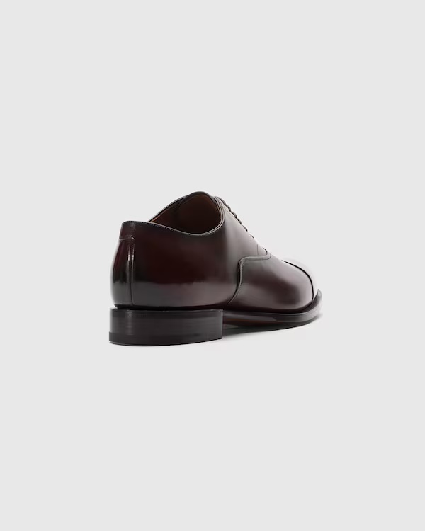 Doha Leather Oxford Burnt 4 Doha Leather Oxford Burnt