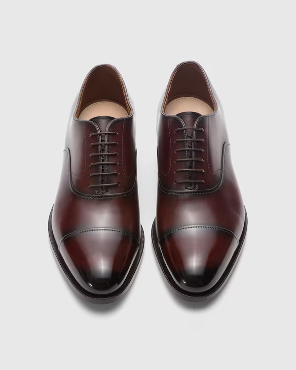 Doha Leather Oxford Burnt 5 Doha Leather Oxford Burnt