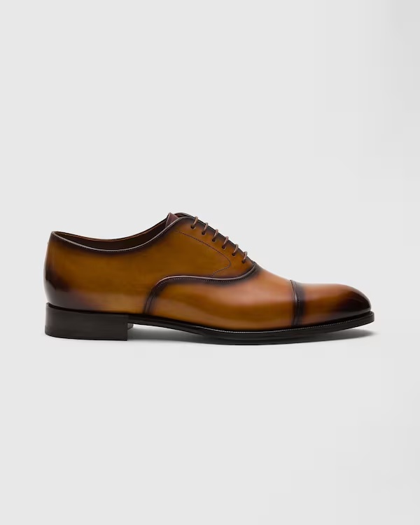 Doha Leather Oxford Tan