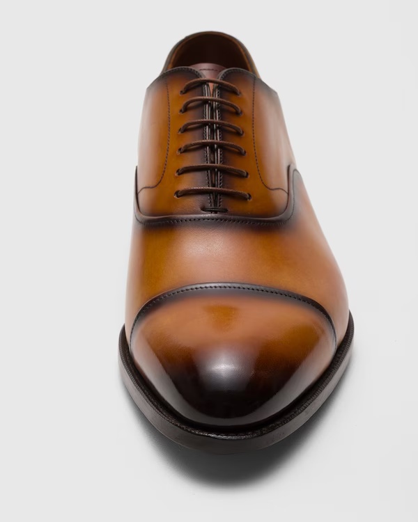 Doha Leather Oxford Tan 3 Doha Leather Oxford Tan