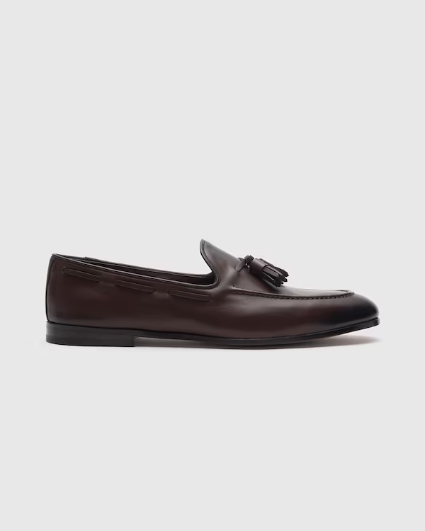 Calfskin Loafer Burnt